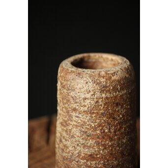 サンカローク窯 宋胡禄 窯道具 サヤ 花器 4点1組　P306 