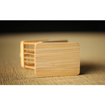 山田竹遊 竹虫籠香合　U266 