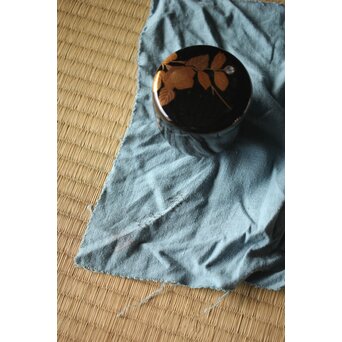 加賀蒔絵師 坂下雄峰 山茶花蒔絵 大棗 共箱　Q288 