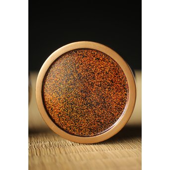 宗勝作 鳳凰蒔絵 中次/棗　Q290 