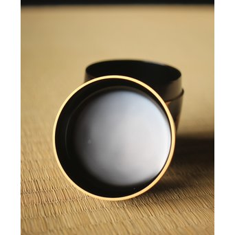 細川司光 稲穂蒔絵 大棗 共箱　Q291 