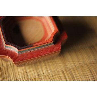 正春作 堆漆香合　Q291 