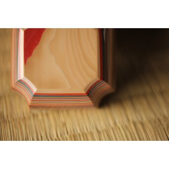 正春作 堆漆香合　Q291 