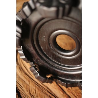 田中一秋×岡崎雪聲 合作 青銅鍑式花瓶　M295 