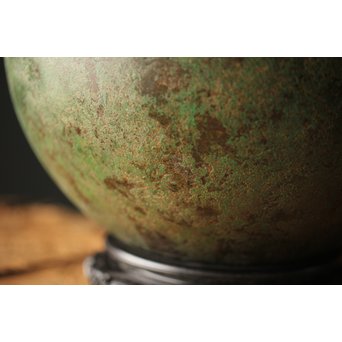 田中一秋×岡崎雪聲 合作 青銅鍑式花瓶　M295 