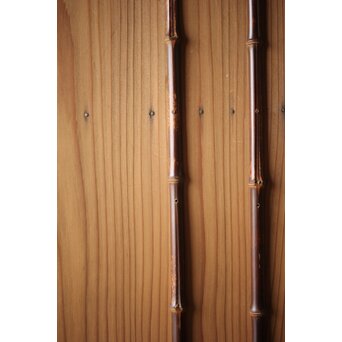 竹装飾のすりガラス雪隠戸　GD0082 