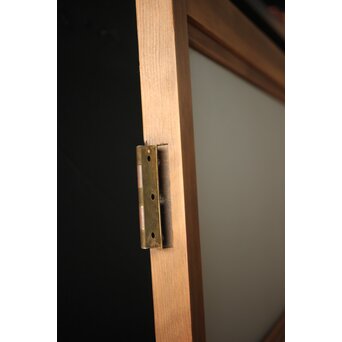 竹装飾のすりガラス雪隠戸　GD0082 