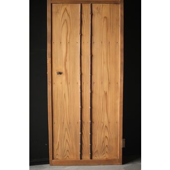 竹装飾のすりガラス雪隠戸　GD0082 