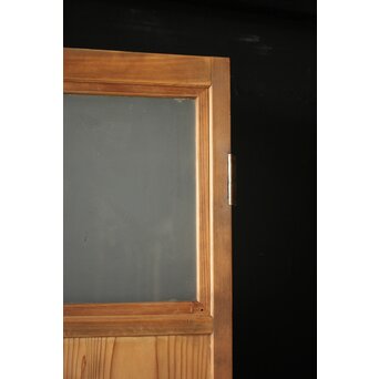 竹装飾のすりガラス雪隠戸　GD0082 