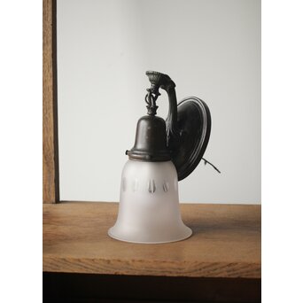 切子シェードの壁付ブラケット照明　A2078 