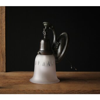 切子シェードの壁付ブラケット照明　A2078