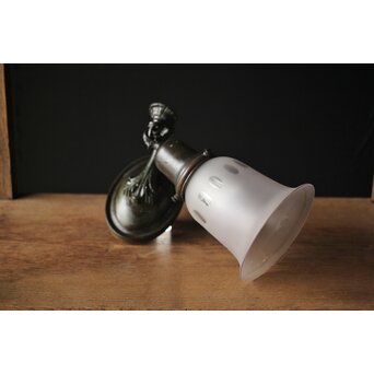 切子シェードの壁付ブラケット照明　A2078 