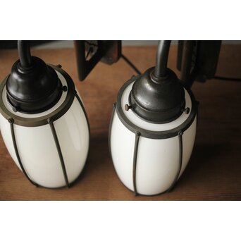 竹模様 ブラケット壁付照明 2個1組　A2079 