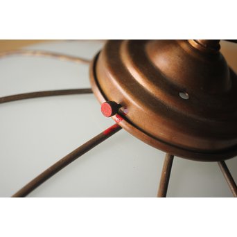 オーバル型 銅巻電笠　A2080 