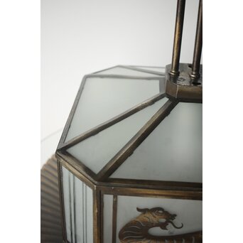 四神 天井付 多角シャンデリア照明　A2085Y 