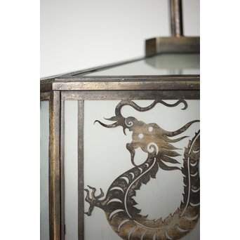 四神 天井付 多角シャンデリア照明　A2085Y 