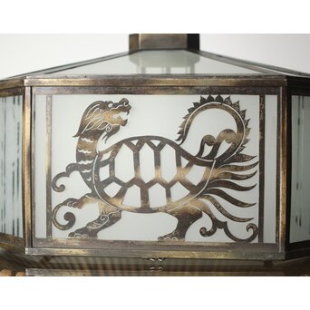 四神 天井付 多角シャンデリア照明　A2085Y 