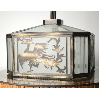 四神 天井付 多角シャンデリア照明　A2085Y 