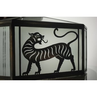 四神 天井付 多角シャンデリア照明　A2085Y 