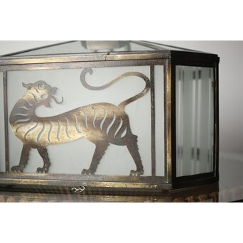 四神 天井付 多角シャンデリア照明　A2085Y 