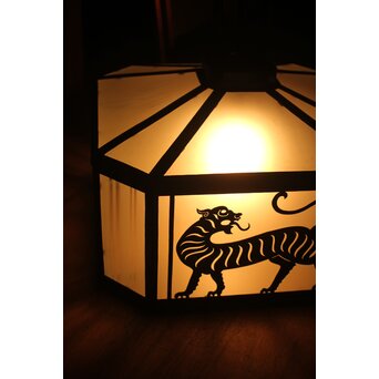 四神 天井付 多角シャンデリア照明　A2085Y 