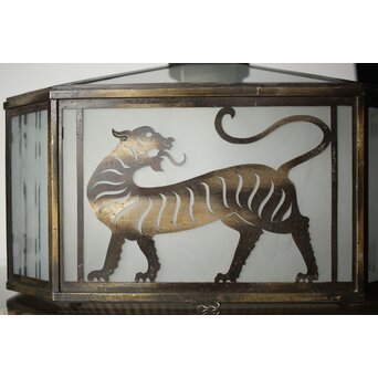 四神 天井付 多角シャンデリア照明　A2085Y 