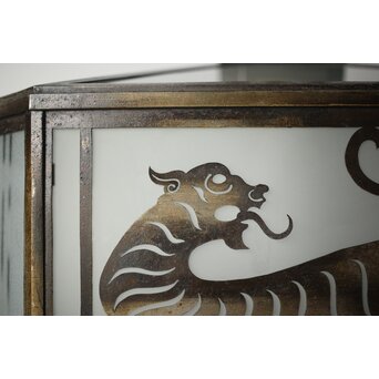 四神 天井付 多角シャンデリア照明　A2085Y 