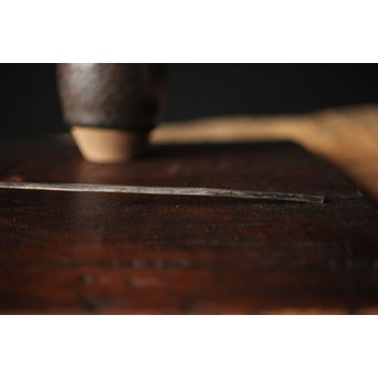 林空銘 純銀茶杓　M296 