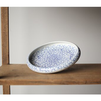 氷裂紋 水盤 皿　P307