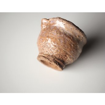 十代 三輪休雪 萩焼盃 共箱　P311 