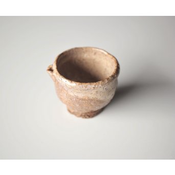 十代 三輪休雪 萩焼盃 共箱　P311 