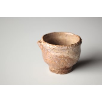 十代 三輪休雪 萩焼盃 共箱　P311 