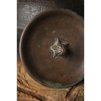 釜師 紫金堂 加藤忠三朗 鉄瓶/湯沸　M297 