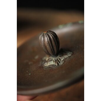 釜師 紫金堂 加藤忠三朗 鉄瓶/湯沸　M297 