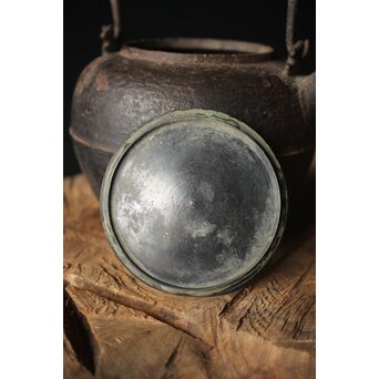 釜師 紫金堂 加藤忠三朗 鉄瓶/湯沸　M297 