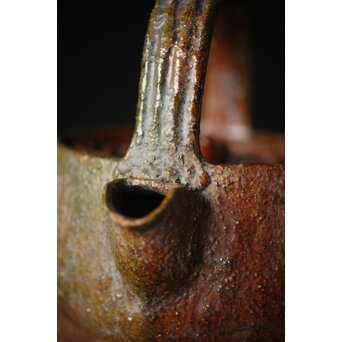 五代 大樋長左衛門 千仙叟宗室好 渦紋銚子　P313 