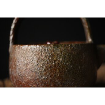 五代 大樋長左衛門 千仙叟宗室好 渦紋銚子　P313 