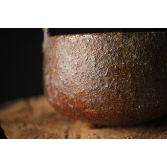 五代 大樋長左衛門 千仙叟宗室好 渦紋銚子　P313 