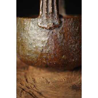 五代 大樋長左衛門 千仙叟宗室好 渦紋銚子　P313 