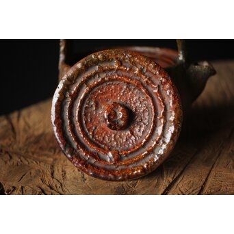 五代 大樋長左衛門 千仙叟宗室好 渦紋銚子　P313 