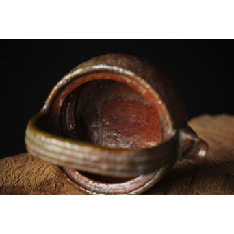 五代 大樋長左衛門 千仙叟宗室好 渦紋銚子　P313 