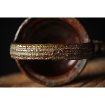 五代 大樋長左衛門 千仙叟宗室好 渦紋銚子　P313 