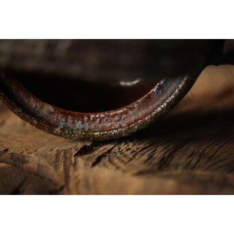 五代 大樋長左衛門 千仙叟宗室好 渦紋銚子　P313 