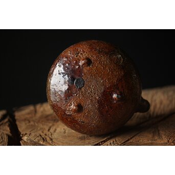 五代 大樋長左衛門 千仙叟宗室好 渦紋銚子　P313 