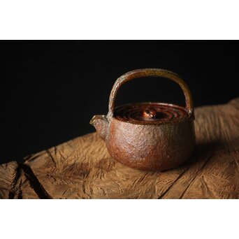 五代 大樋長左衛門 千仙叟宗室好 渦紋銚子　P313 