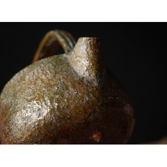 五代 大樋長左衛門 千仙叟宗室好 渦紋銚子　P313 