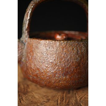 五代 大樋長左衛門 千仙叟宗室好 渦紋銚子　P313 