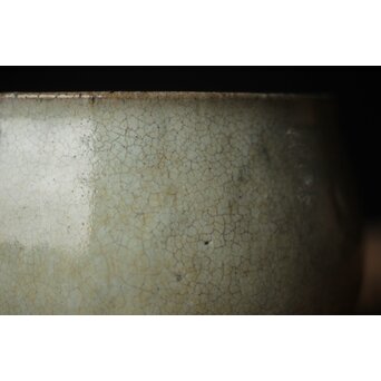 会寧焼 斑釉 茶碗　P314 