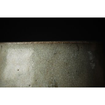 会寧焼 斑釉 茶碗　P314 