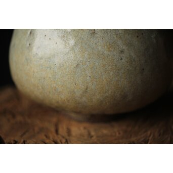 会寧焼 斑釉 茶碗　P314 